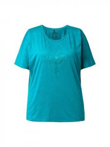 Рубашка изумрудного цвета Ulla Popken