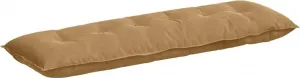Подушка для спины коричневого цвета, 160 x 50 см, вельветовая ткань vidaXL