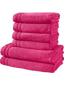 Erwin Müller Комплект махровой одежды, 6 предметов, дизайн Heidelberg, розовый цвет