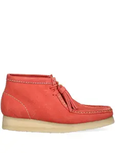 Ботинки Wallabee с кисточками Clarks Originals, оранжевый