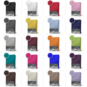 Трикотажное приталенное полотно хлопок 90х200 140х200 180х200 и топпер..., размер: 120 - 130 х 200 см, цвет: серебро One-Home, черный