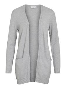 Кардиган Vila, светло-серый меланж