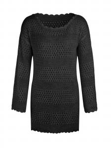 MEETWEE Пляжное платье в черном цвете