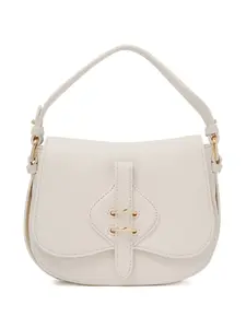 Маленькая сумка-тоут Mavery с пряжкой Coccinelle, белый