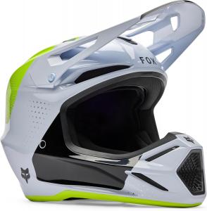 Мотоциклетный шлем Fox Racing Unisex V3 для мотокросса и бездорожья, White