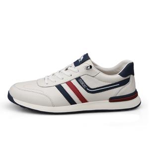 BECK Низкие повседневные туфли мужские белые, синие, красные