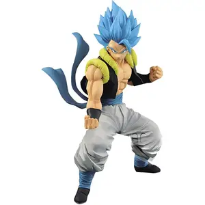BANPRESTO Фигурка gogeta glasses factory dragon ball ultimate technique shooting stars burst blue hair бонусный подарок