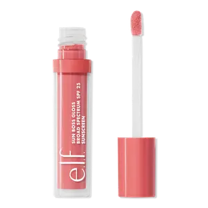 Блеск для губ Sun Boss SPF 25 e.l.f. Cosmetics, Blush Much? (milky pink)