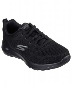 Женские кроссовки для ходьбы Go Walk Joy Lace Wide Width от Finish Line Skechers, Black
