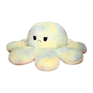 Мягкая игрушка Angry Color Changing Octopus, высота 28см/45см/80см/125см MERCONSER, зеленый