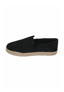 Лоферы TOMS SANTIAGO, Black Diamond Perforated Suede/Black