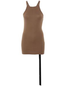 Rick Owens DRKSHDW топ без рукавов из органического хлопка, коричневый