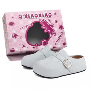 Женские сандалии с закрытым носком, тихие, с защитой от запаха, противоскользящие, с массажной накладкой Circle small, Ginger Yellow