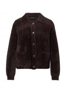 s.Oliver Трикотажный кардикан в темно-коричневом цвете