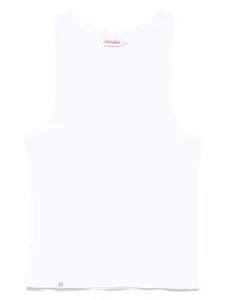 Топ с вышитым логотипом Charles Jeffrey Loverboy, белый