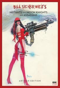 Bill Sienkiewicz's Mutants and Moon Knights and Assassins Artisan Edition (IDW Artist's Editions)