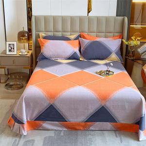 Antarctic Простыня из хлопка Синьцзян, 245х250 см, утолщенная, с закругленными углами, цвет Flowing Light Speed