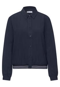 STREET ONE Рубашка в темно-синем цвете