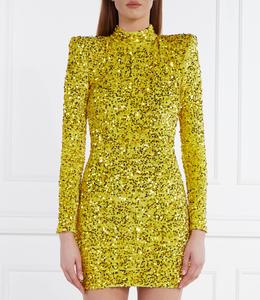 Платье Elisabetta Franchi, желтый