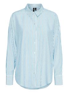 Блуза Vero Moda, голубой/белый