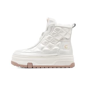 Теплые и износостойкие короткие зимние ботинки для женщин C°BANNER, Beige