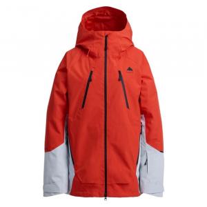 Куртка Reserve Gore-Tex 2L - женская Burton, Fiesta Red/Gray Cloud