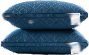 VIDI Бархатная подушка Vidi с моющейся хлопковой сердцевиной Blue