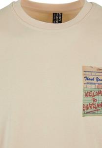 Футболки с принтом ZOO YORK, цвет Beige