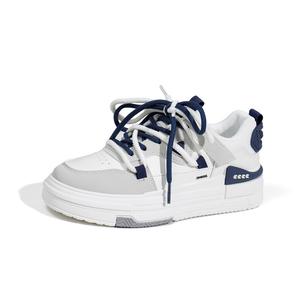 King Jinmai Женские противоскользящие легкие дышащие низкие кеды для скейтбординга White Gray, цвет White Gray