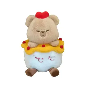 Мягкая игрушка кукла Ragdoll 30 см высота CHUNTUSHU, Mia Sweet Cake-Capybara Style