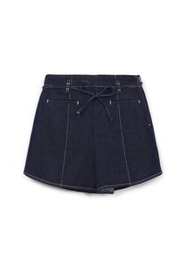 Джинсовые шорты CUCITURE A CONTRASTO - Denim skirt Calliope, цвет Blu Denim Scuro