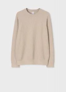 Вязаный круглый вырез из шерсти