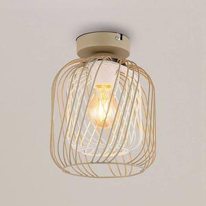 Потолочный светильник Globo Lighting Dichti, утюг - 1-световой - бежевый