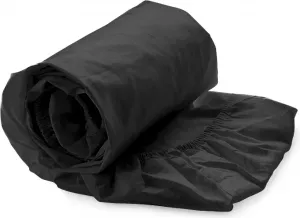 Простыня на резинке Heckett and Lane Elementi 90x200+40 см. Простыня на резинке Moonless Black 90x200 Moonless-Black Uni Heckett & Lane