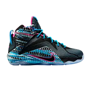 Кроссовки Nike LeBron 12 GS '23 Chromosomes', черный