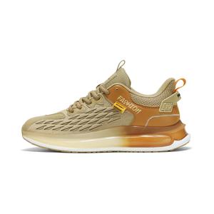 Амортизирующие противоскользящие дышащие низкие повседневные туфли для мужчин KYMOOU, Khaki