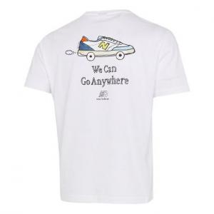 Футболка New Balance We Can Go Anywhere Tee 'White', белый