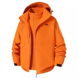 Куртка Unisex Hooded Moderate Others Jeep, oxidized оранжевый