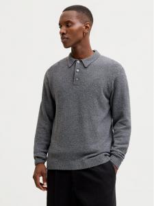 Свитер regular fit Maverick 12286144 Jack & Jones, серый