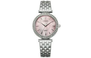 CITIZEN Часы Quartz Movement Stainless Steel Strap Watch Women's Watch Pink Watch Dial ER0210 55Y