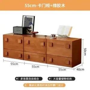 Yu Senyi Комод для гостиной и спальни из массива дерева, 5 ящиков, винтажный стиль, цвет antique, полностью собран