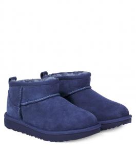 Классические кожаные ботинки Ultra Mini UGG Kids, New Navy