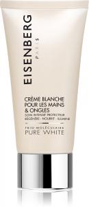 Осветляющий крем для рук Pure white crème blanche pour les mains & ongles для коррекции темных пятен Eisenberg, 75 мл