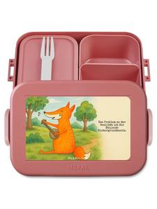 Mr. & Mrs. Panda Дизайн гитары Bentobox в виде лисы с надписью пастельно-красного цвета