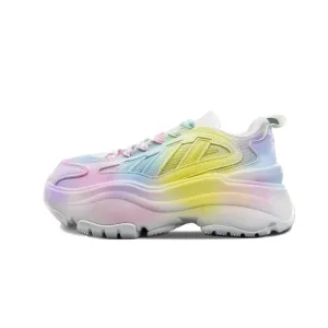 Adidas Originals Износостойкие низкие повседневные кроссовки OZGAIA женские белый розовый желтый