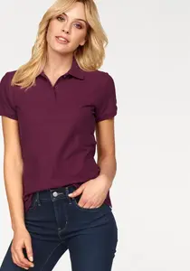 Рубашка-поло Fruit of the Loom "Lady-Fit Premium Polo", цвет Burgund