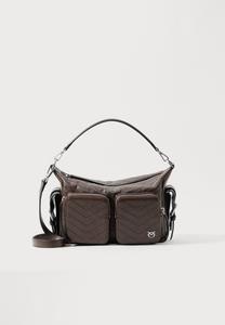 Сумка Pinko CARGO CAMERA BAG, Marrone Castano/Matt Silver-Coloured/Brown