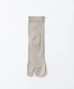 Полупрозрачные цветные носки-таби из люрекса Tricot, цвет 82Beige