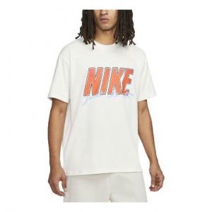 Футболка Nike Sportswear NRG T-Shirt 'White Orange', белый
