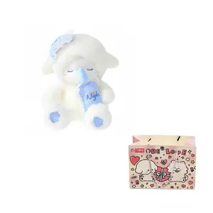 Мягкая игрушка Milk Puff Snot, уютная кукла Lamb Comfort Doll, плюшевая кукла высотой 33 см Ten Thousand Children's Music